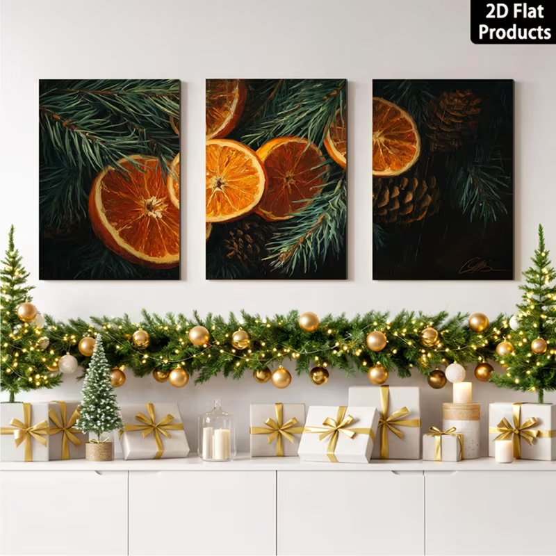 3 Piece Wrapped Canvas Print