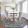 Machine Washable Indoor/Outdoor Xhevrie Brown Rug