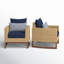 Chaise de patio avec coussins Sunbrella Tullio-51522195