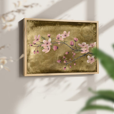 «Branch Blossoms I», reproduction encadrée