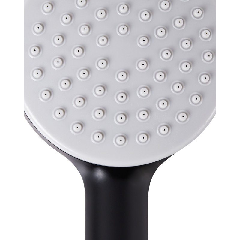 Shower Head and Hose Kit AYPATE, Matte Black