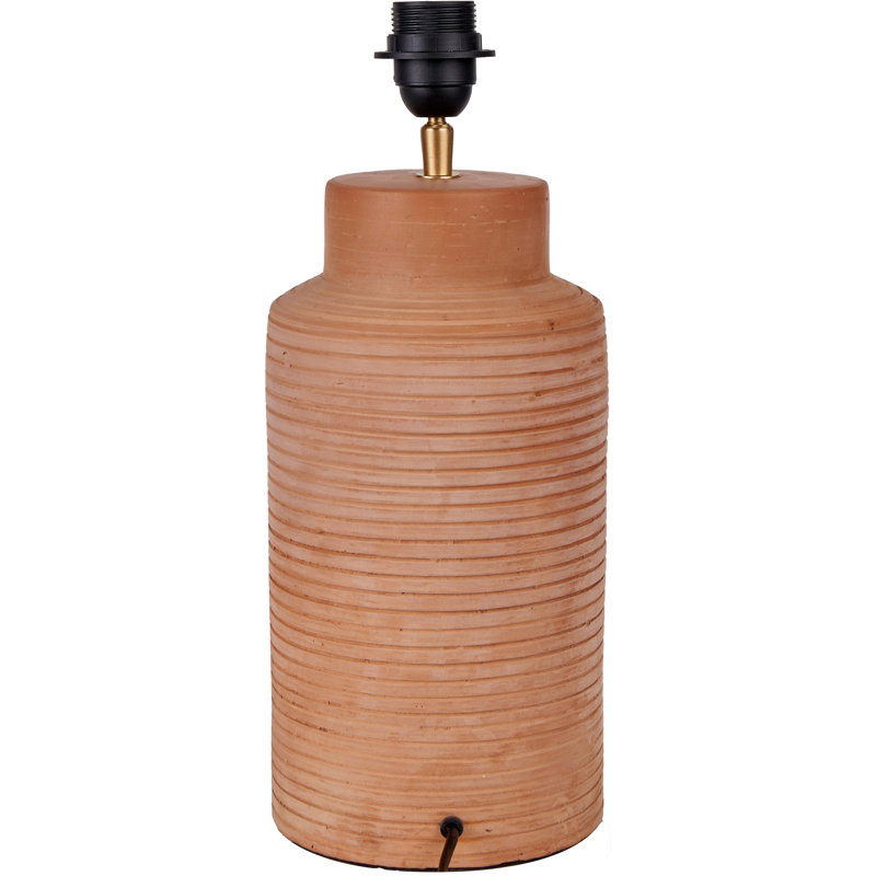 Sierra Ceramic Table Lamp, Orange
