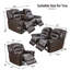 Zolta 85" Wide Manual Standard Recliner