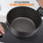 Nutrichef Replacement Part-Cooking Pot With Lid, 2.1 Quart, Small, Black