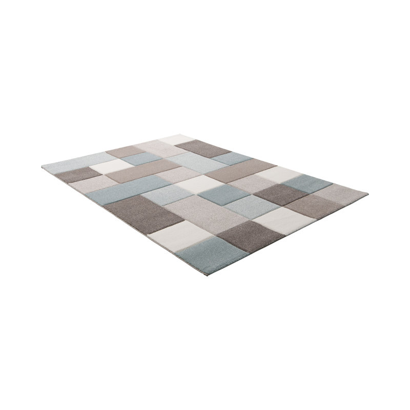 Ayn Geometric Area Rug, Rectangle 80 x 150cm