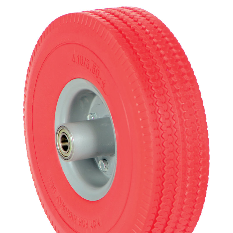 Industrial Wheel, Red