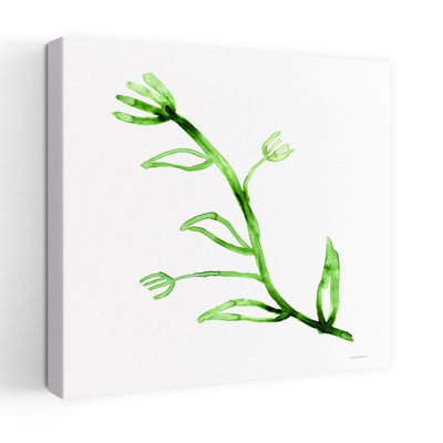 Pick Off The Tops Abstract Contemporary Plant Spring Art