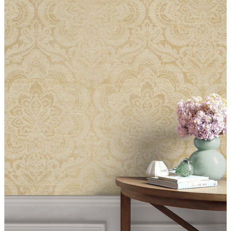 Rouleau de papier peint L 33 pi x l 20,5 po Noran, Biscotti métallique