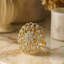 Rond de serviette Elegant Crystal Flower-551711055