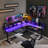 75" L-shaped Electric Standing Desk With Smart Hub & Height-adjustable Design-1608203066