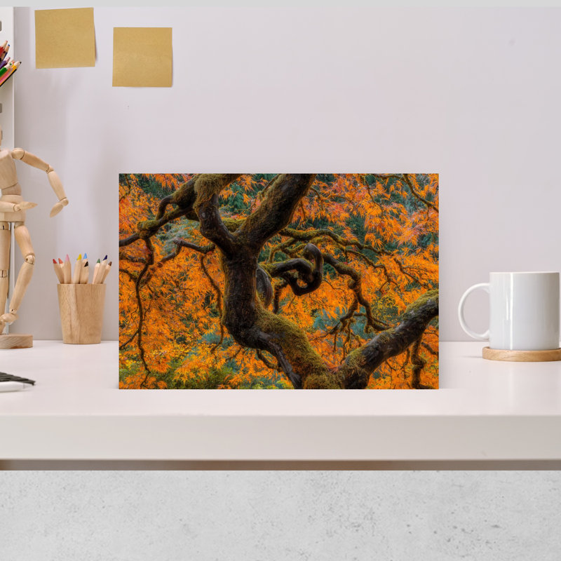 Golden Ratio, art mural contemporain abstrait, H 18 po x l 12 po