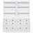 Douai Storage Bookcase with LED Lighting (Set of 2)