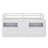 Leda Twin Size Loft Bed with 4 Drawers, Underneath Cabinet and Shelves-1168768700