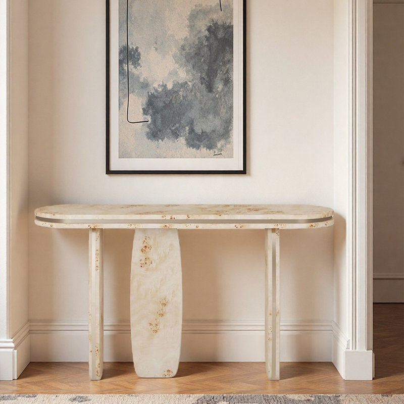 Console Mid-Century moderne, H 31,5 po x l 47,2 po x P 15,7 po
