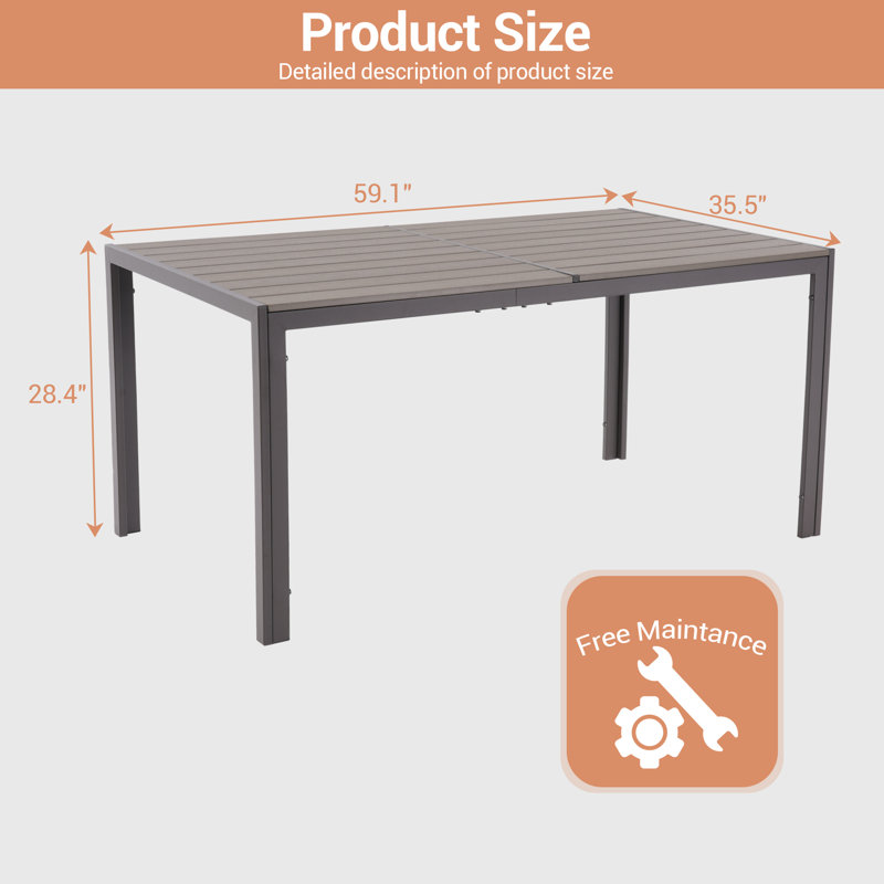 Patio Dining Table
