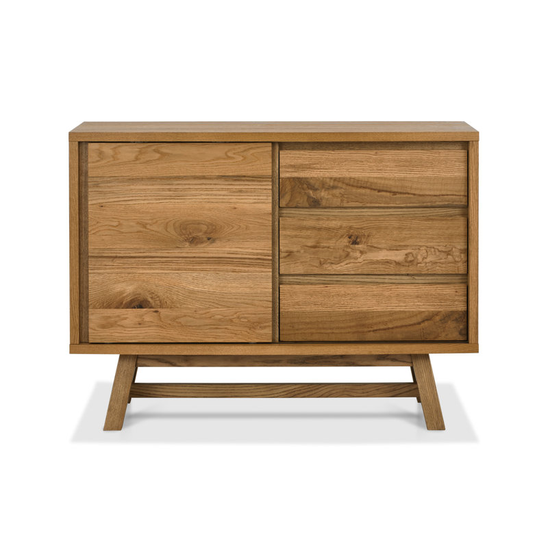Mercie 116cm Sideboard, Rustic Oak