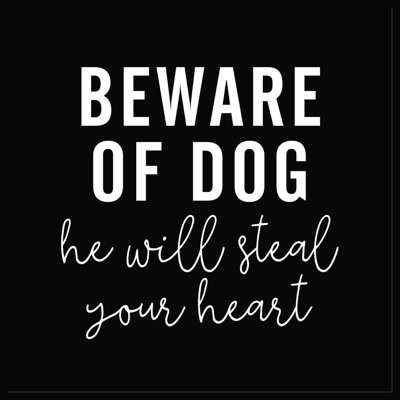 " Beware Of Dog "