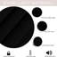 260 GSM Blackout Pencil Pleated Thermal Curtain (Set Of 2)-113294777-113294772