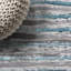 Tapis gris / turquoise Batten-1239777805