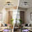 20" Crystal Ceiling Fan With Remote, Luxury Modern Chandelier Ceiling Fan