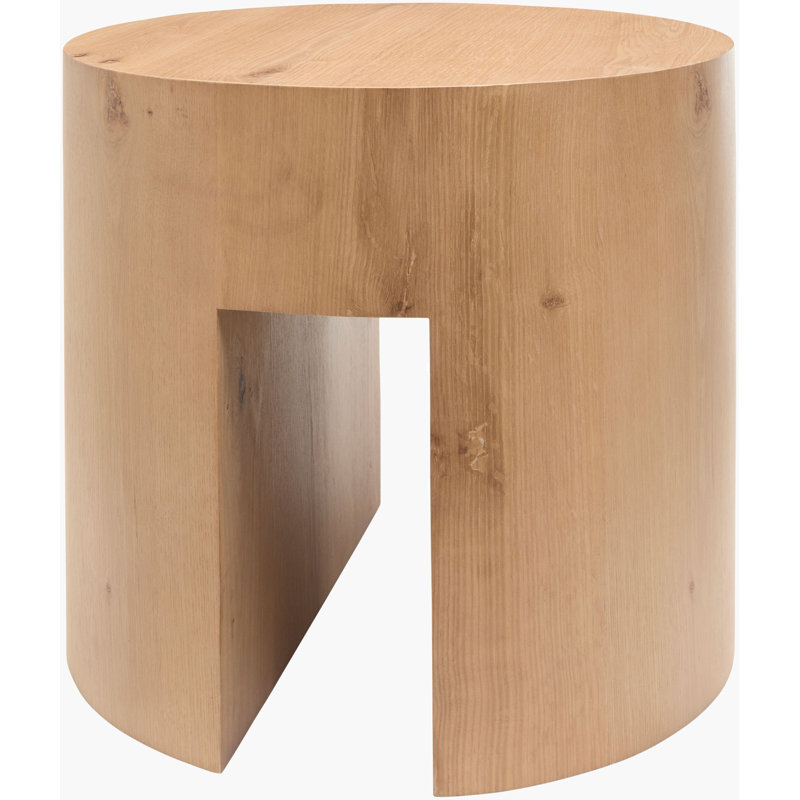 Becki Owens x Surya Whitly End Table, Brown