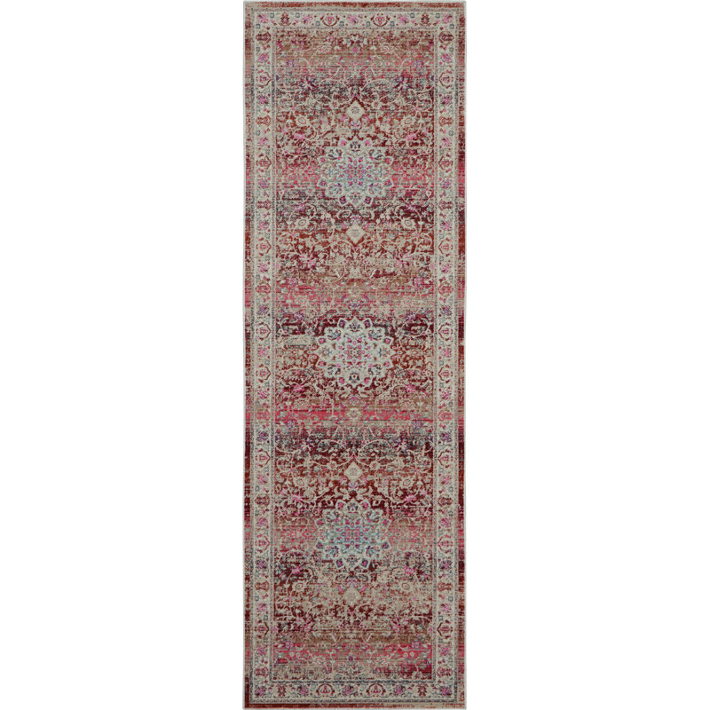 Oriental Indoor Rug, Runner 2' x 6'