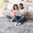 6X9 Silver / Abstract Area Rug-1275530065