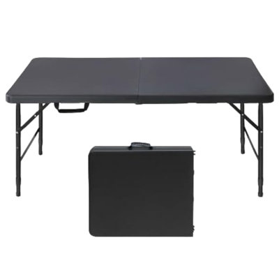 124.97cm Adjustable Folding Table