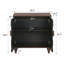Buffet Modern Farmhouse avec portes géométriques en nid d'abeille-131578531