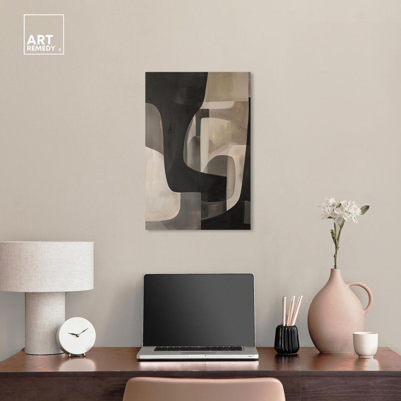 Art mural moderne sur toile portail par Art Remedy, Toile tendue, H 24 po x l 16 po