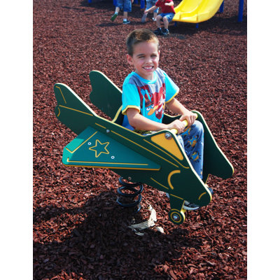 Floor Mounted Metal Rider
