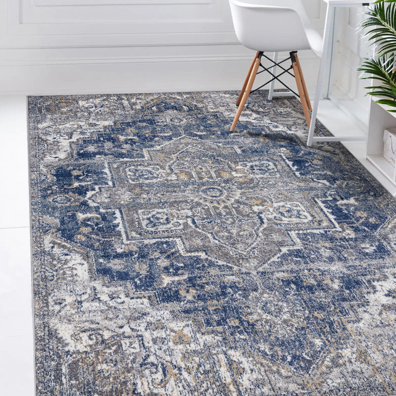 Mannsville Oriental Indoor Rug, Rectangle 6' x 9'
