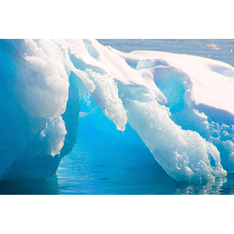 Anatola Detail Of Iceberg - Wrapped Canvas Print, 30cm H x 46cm W x 3.8cm D