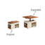 Table basse de style français-102337821