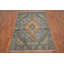 Tapis bleu médaillon traditionnel 5 x 6