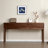 Nordic-style simple rectangular console table