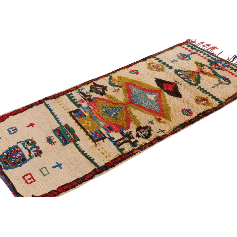 One-of-a-Kind 2'7”x5'9” Hand Knotted Area Rug
