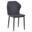 Chaise de salle à manger rembourrée avec structure en fer Steves-1988682858-1946743011