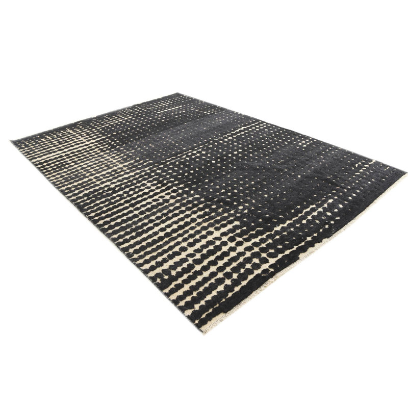 Tapis noir 8 x 10 Philip