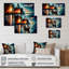 Soirée romantique sur un petit bateau II - Peinture sur toile-661558685-661558680