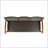 HAMPTON WOOD + WICKER 3 SEATER