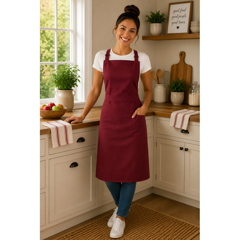 Burgundy Apron, Burgundy