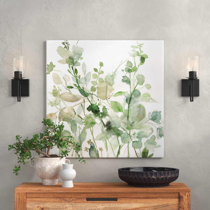 Sage Garden II by Carol Robinson - Wrapped Canvas Painting, 66.04 cm H x 66.04 cm W x 1.91 cm D
