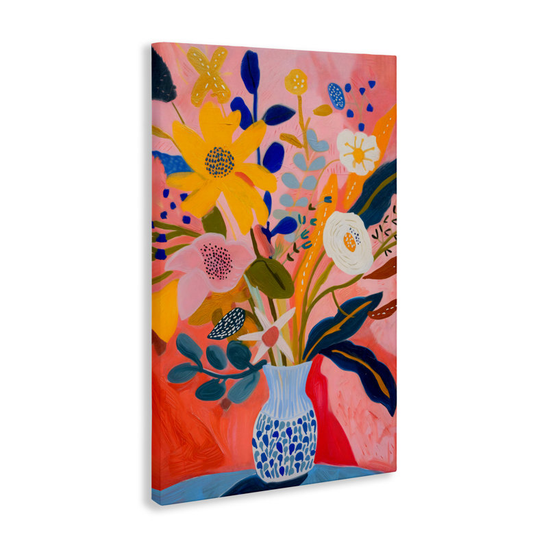 «Vibrant Joyful Bouquet», conception par LSR Creative Studio, H 36 po x l 24 po