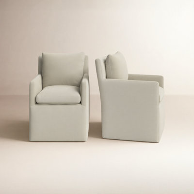 Alayaa Linen Dining Armchair