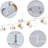 49.6'' 5 -Light Swing Arm Track Track Kit with Adjustable Head-87133529