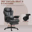 Fauteuil de direction HOMcom-611766738