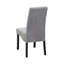 Chaises d'appoint rembourrées en velours