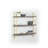 Neelix Triple Shelf, Walnut/Yellow