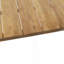 Table basse d'extérieur en bois d'acacia